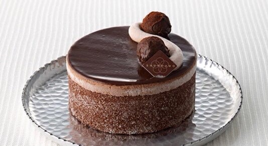 チョコトリュフのアイスケーキ